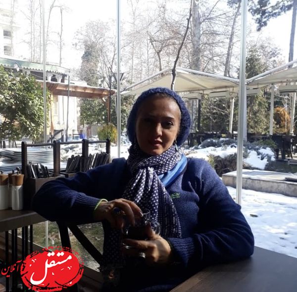گردش و تفریح خانم بازیگر در روز برفی + عکس