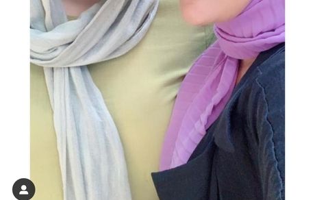 نرگس محمدی و دوست صمیمی اش + عکس