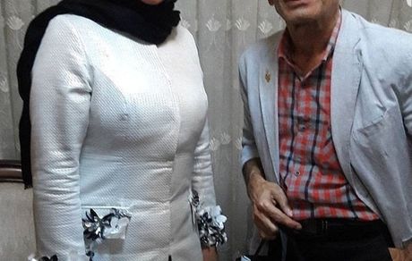 اضافه وزن خانم بازیگر تازه عروس + عکس