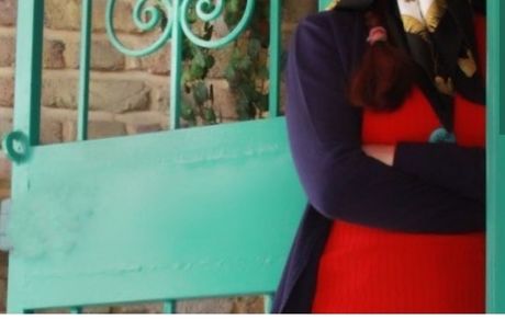 تیپ قرمز و عاشقانه افسانه بایگان + عکس