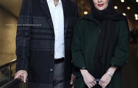 سام درخشانی و همسرش در جشنواره فجر + عکس